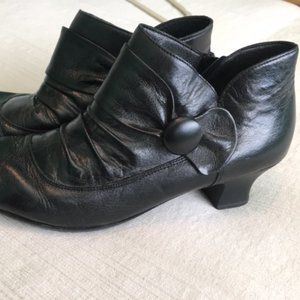 Rieker Black Booties